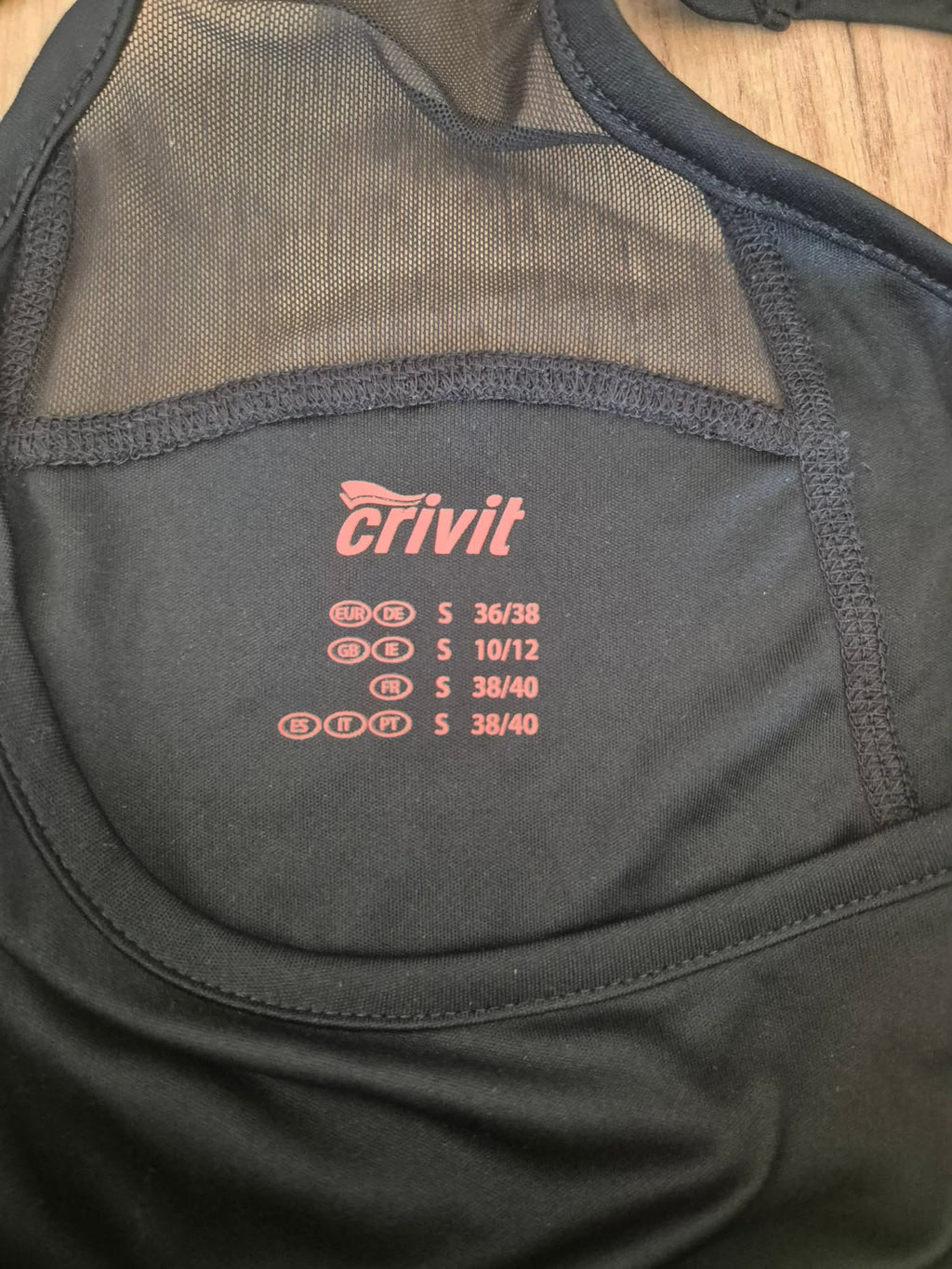 Női sport trikó